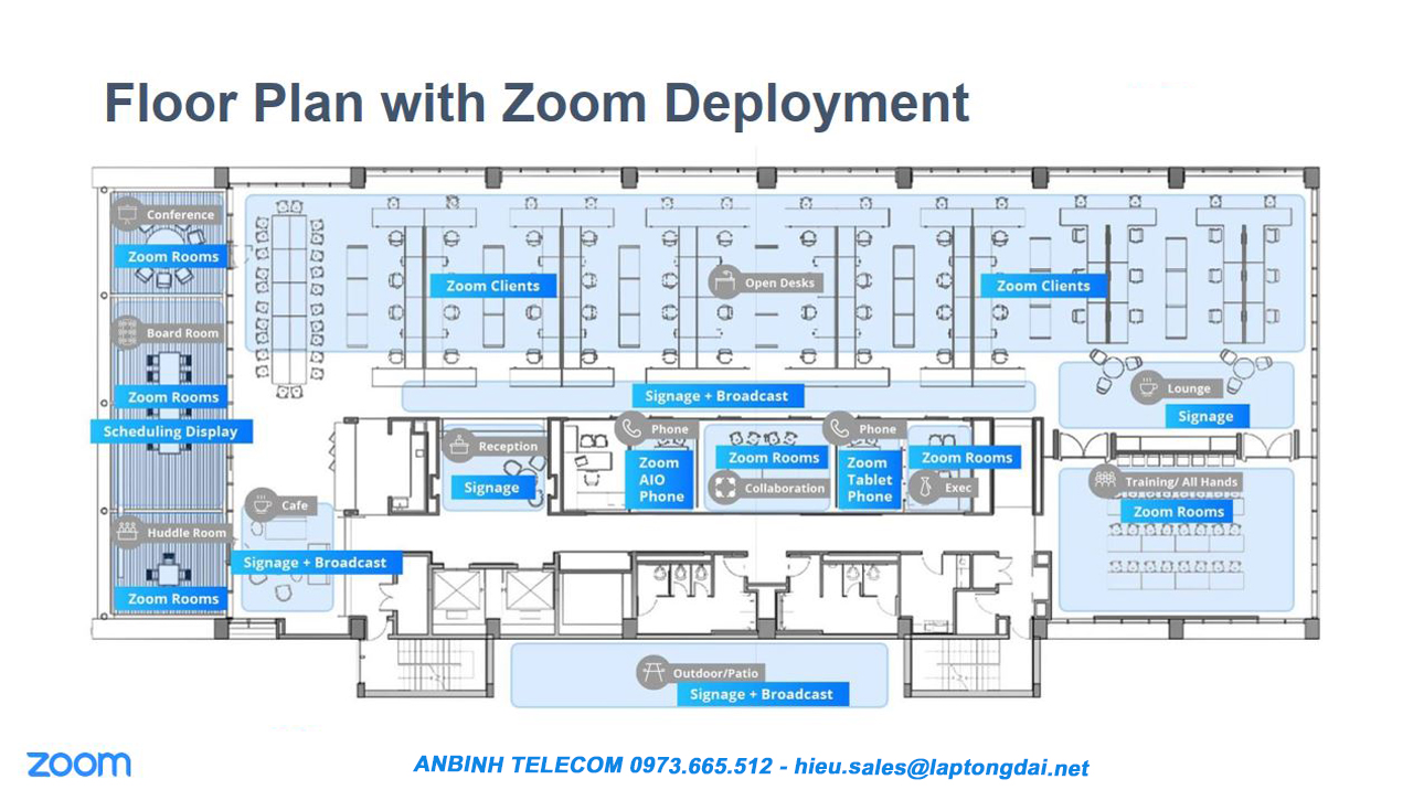 Floor Plan with Zoom Deployment